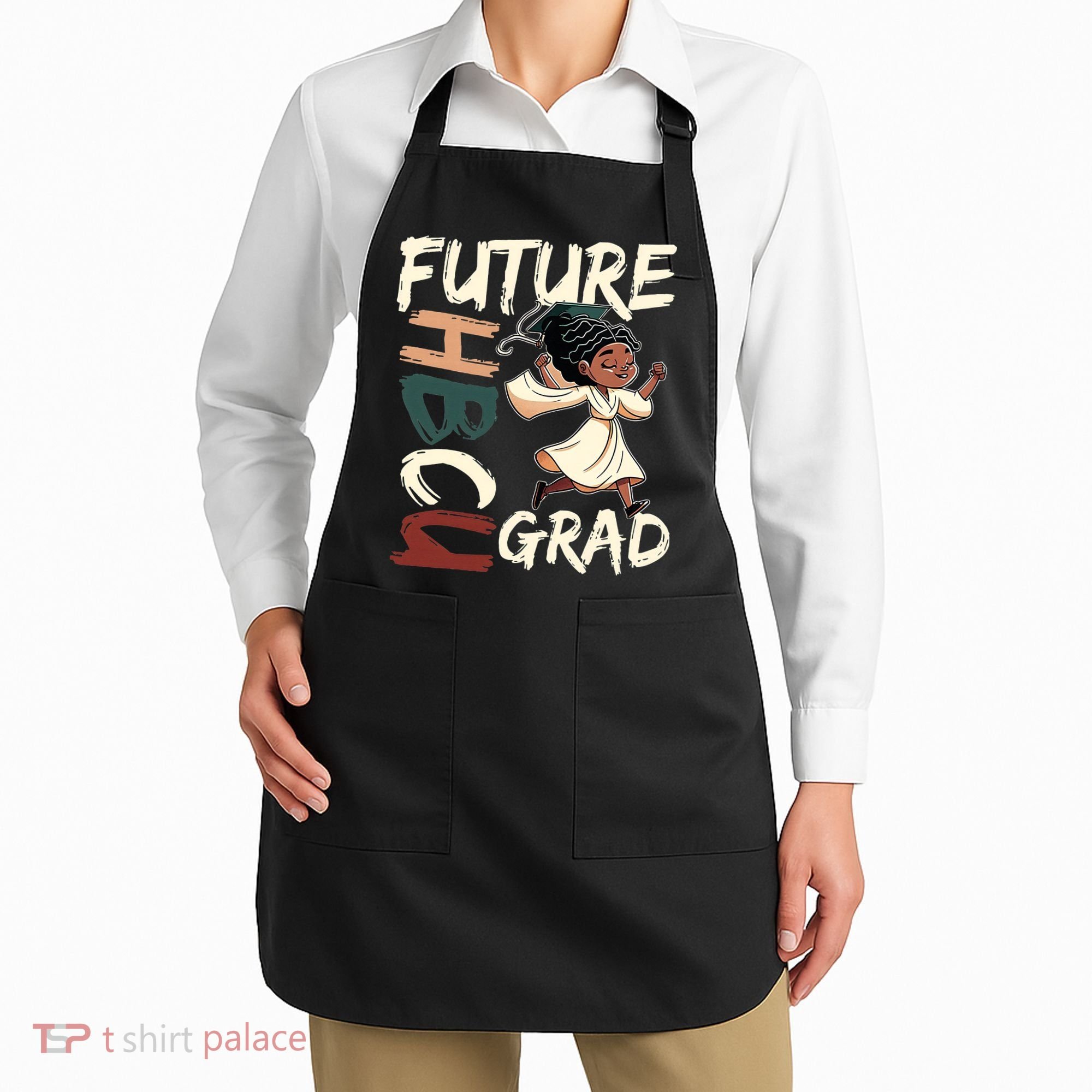 Future HBCU Grad History Black College  Apron