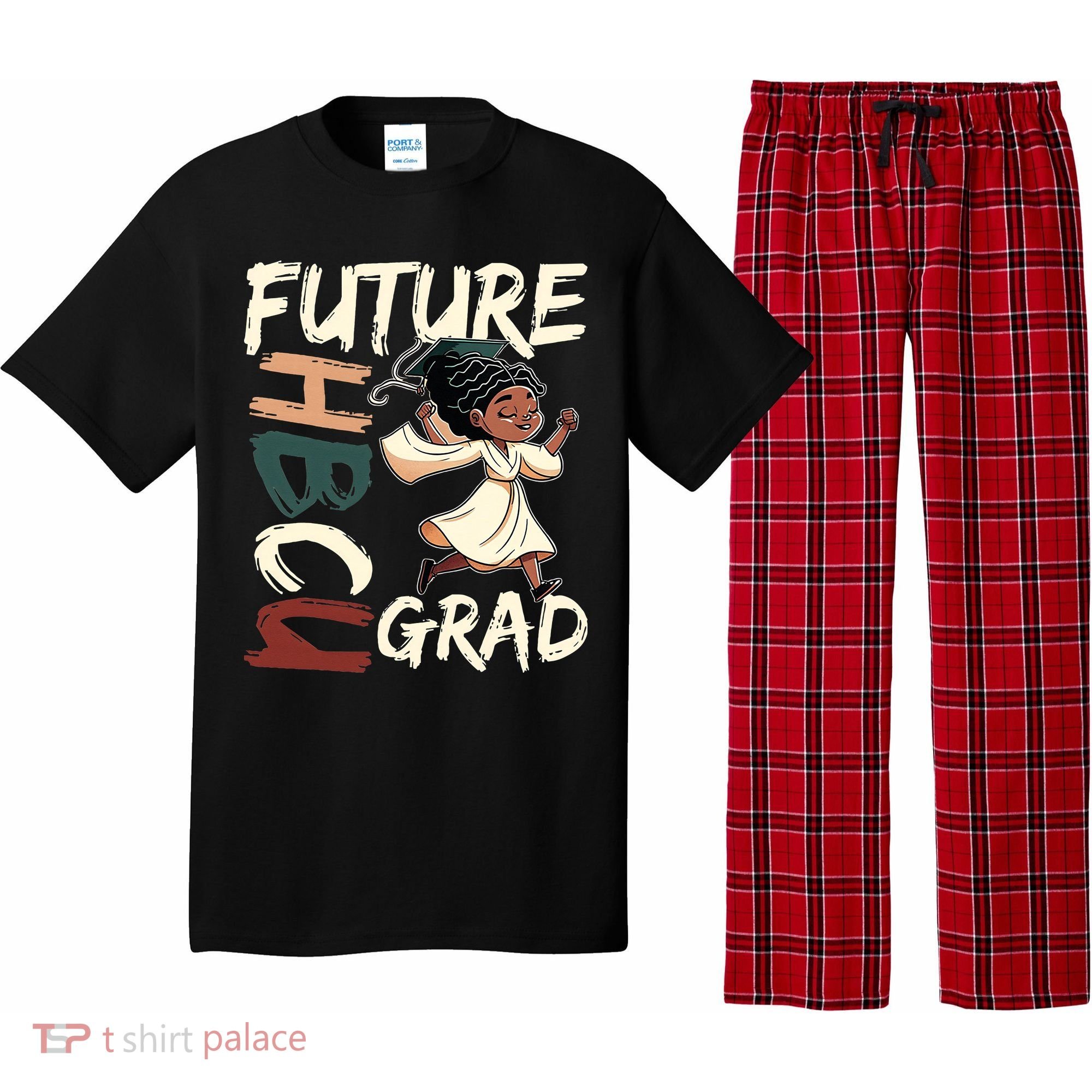 Future HBCU Grad History Black College  Pajama Set