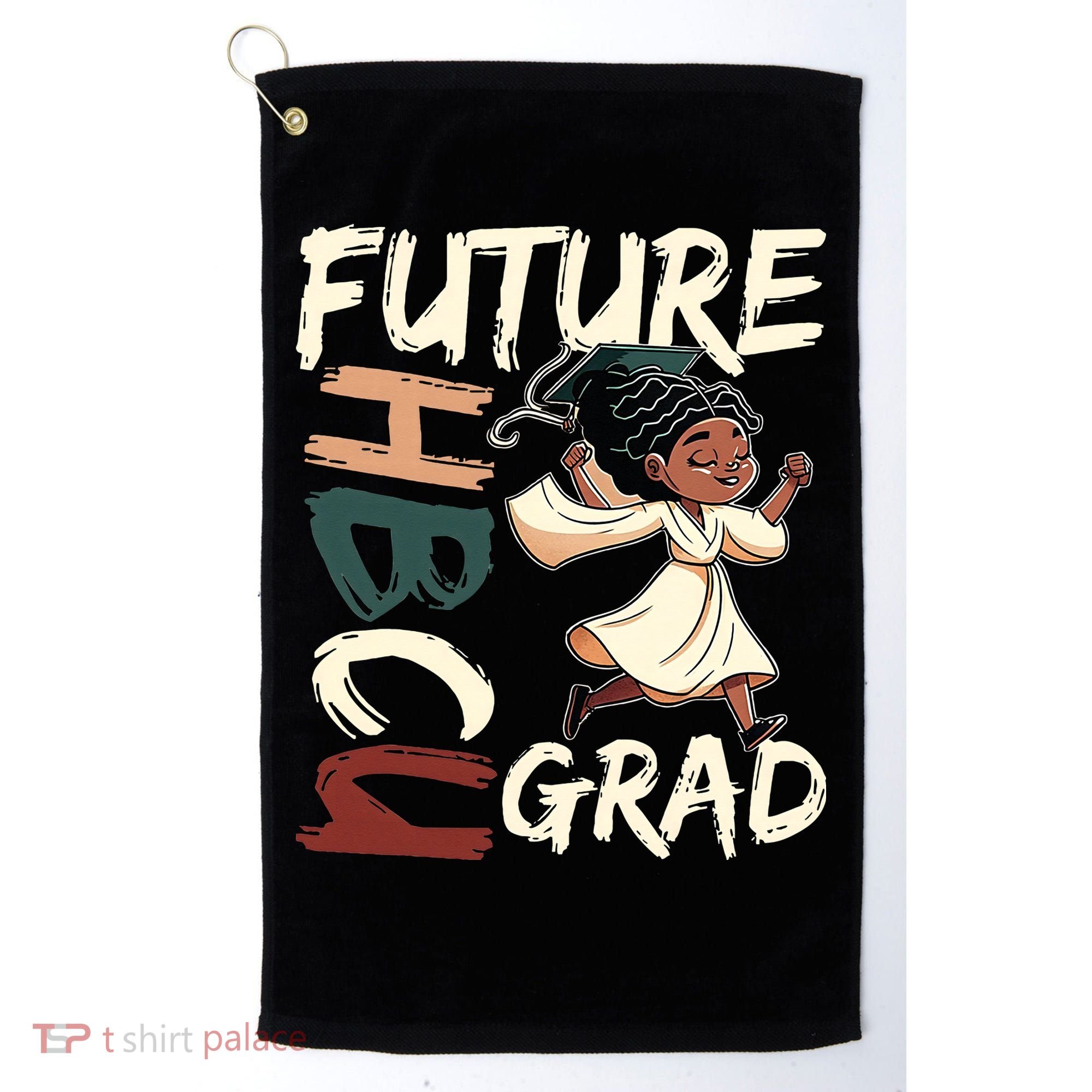 Future HBCU Grad History Black College  Golf Towel
