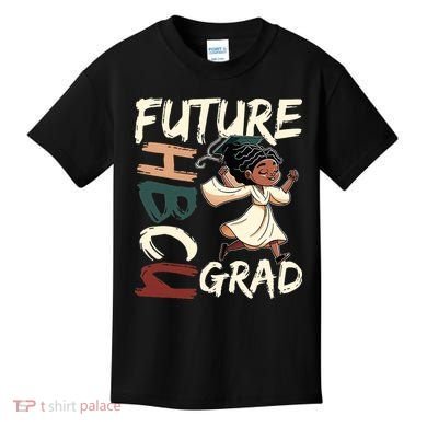 Future HBCU Grad History Black College  Kids T-Shirt