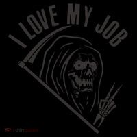 Funny Halloween Grim Reaper I Love My Job Coffee Mug thumb 5