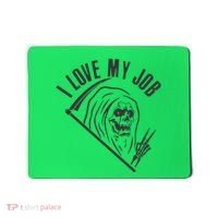 Funny Halloween Grim Reaper I Love My Job Mousepad thumb 0