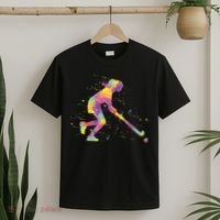 Field Hockey Girl T-Shirt thumb 2