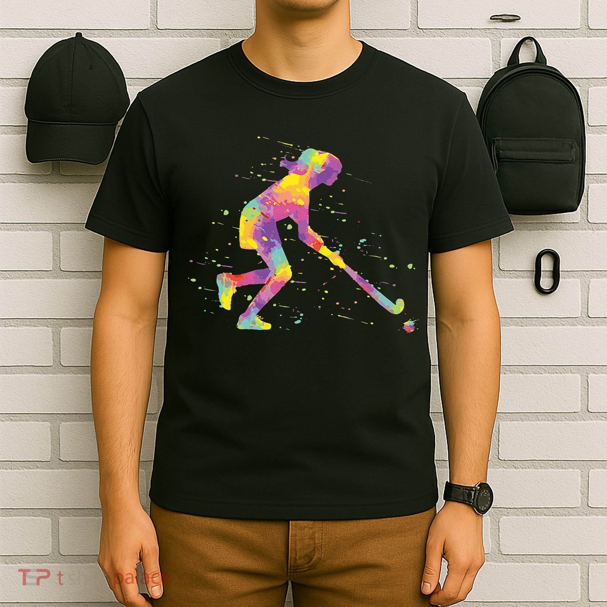 Field Hockey Girl T-Shirt