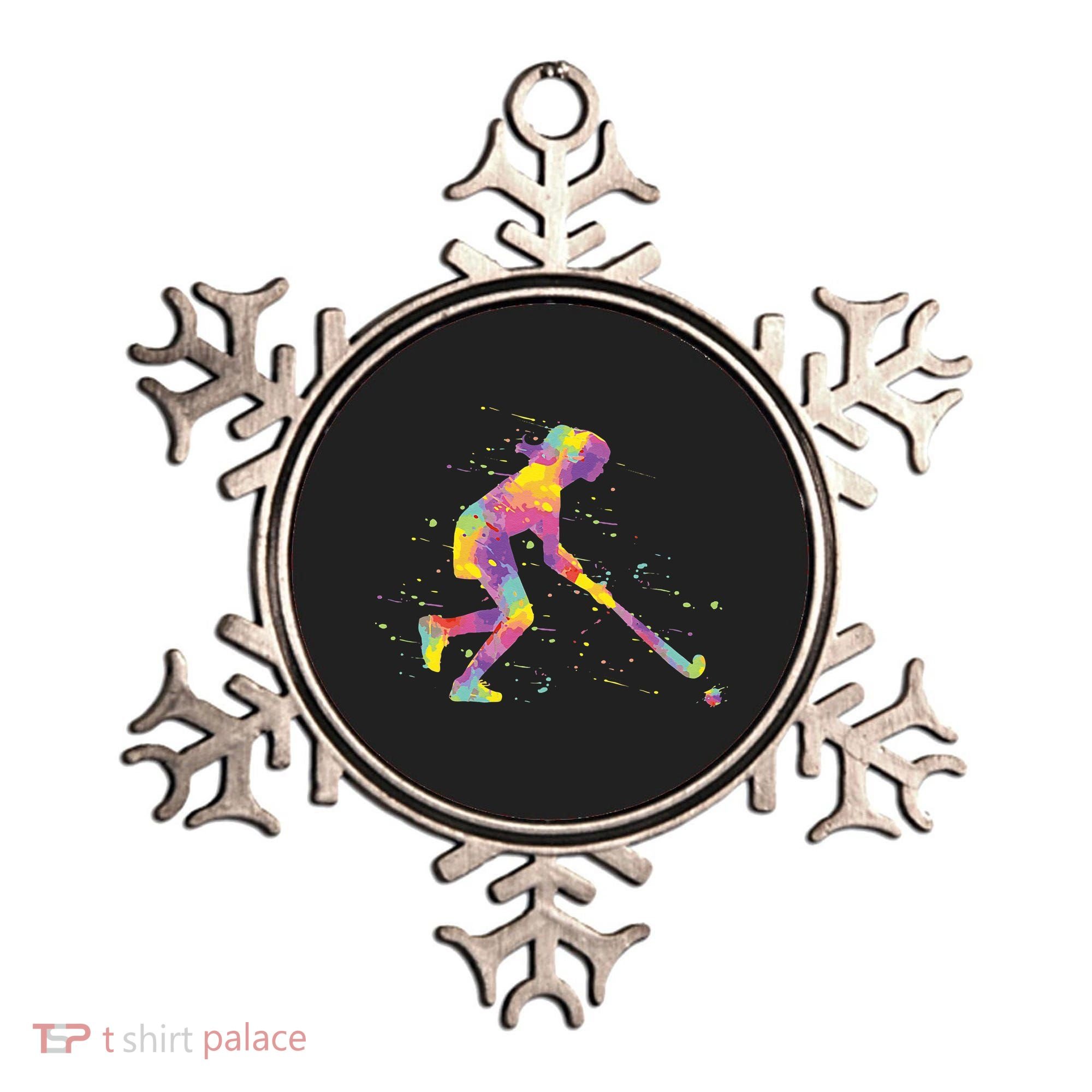 Field Hockey Girl Ornament