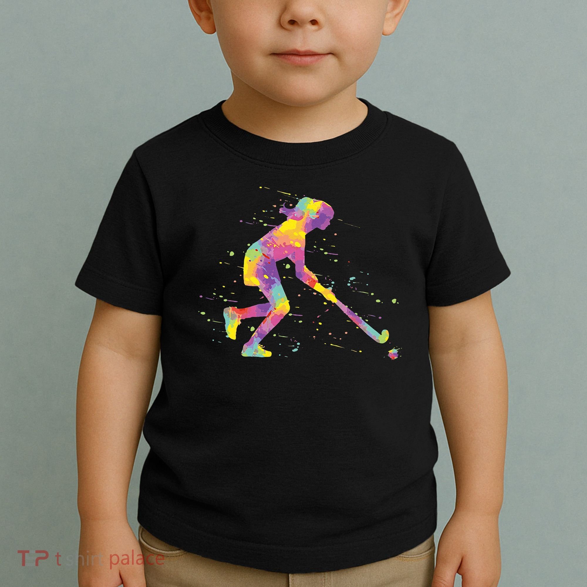 Field Hockey Girl Toddler T-Shirt
