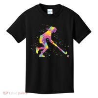 Field Hockey Girl Kids T-Shirt thumb 0