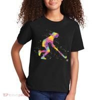 Field Hockey Girl Kids T-Shirt thumb 2