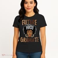 Future HBCU Grad History Black College  Melanin Women's T-Shirt thumb 4