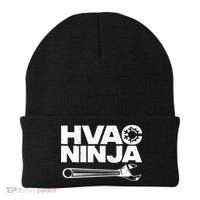 Funny HVAC Gift For Cool Technician Air Condition Lover Beanie thumb 0