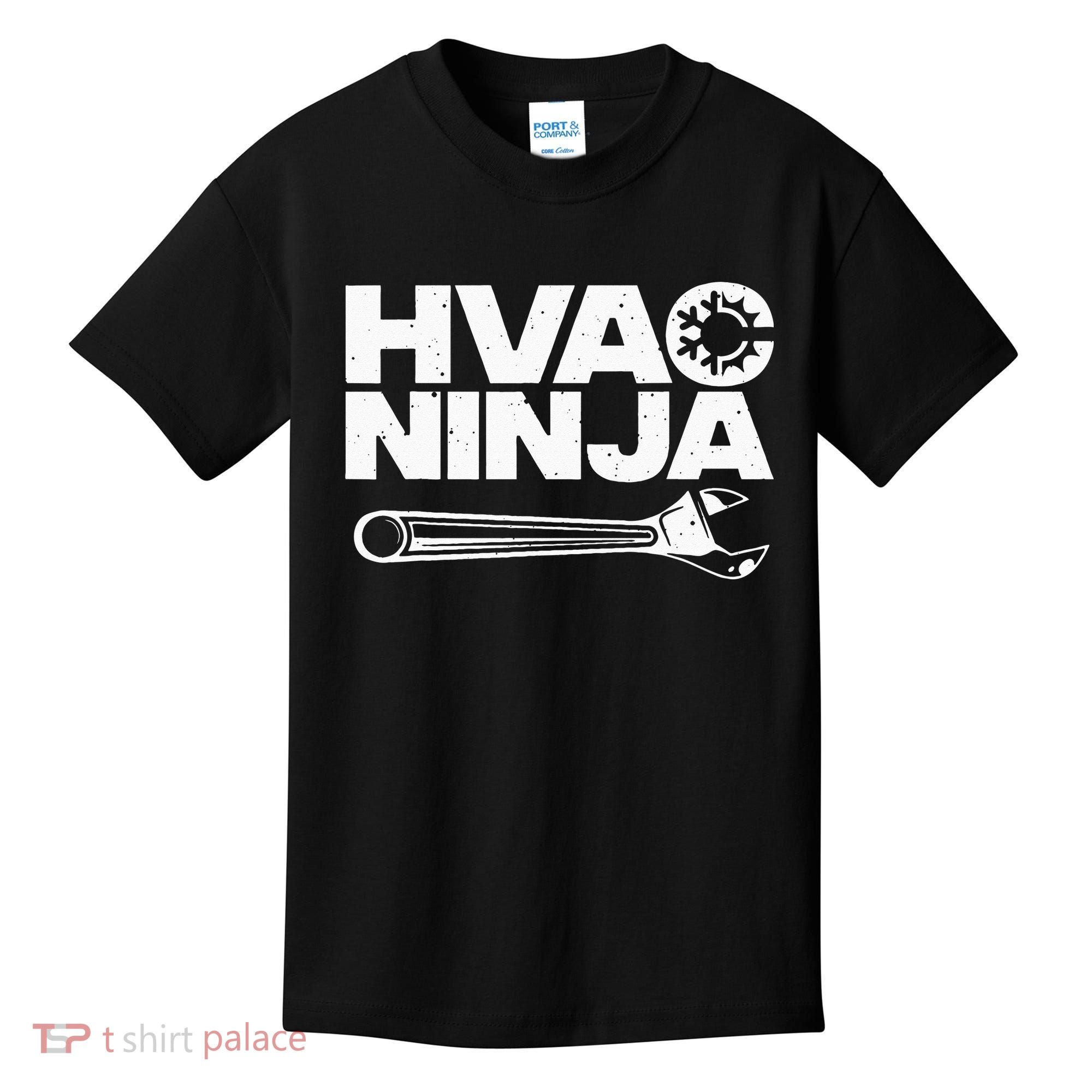 Funny HVAC Gift For Cool Technician Air Condition Lover Kids T-Shirt