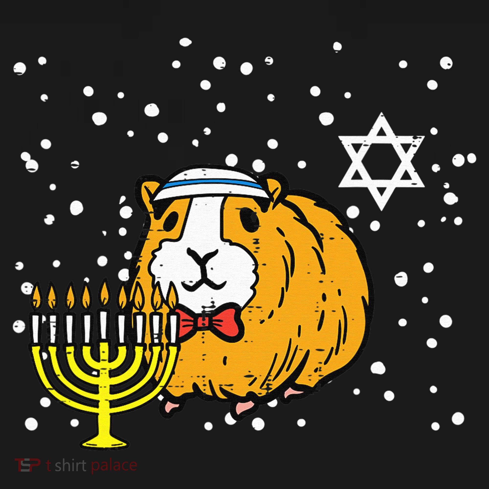Funny Hanukkah Guinea Pig Chanukah Jewish Women's Hoodie