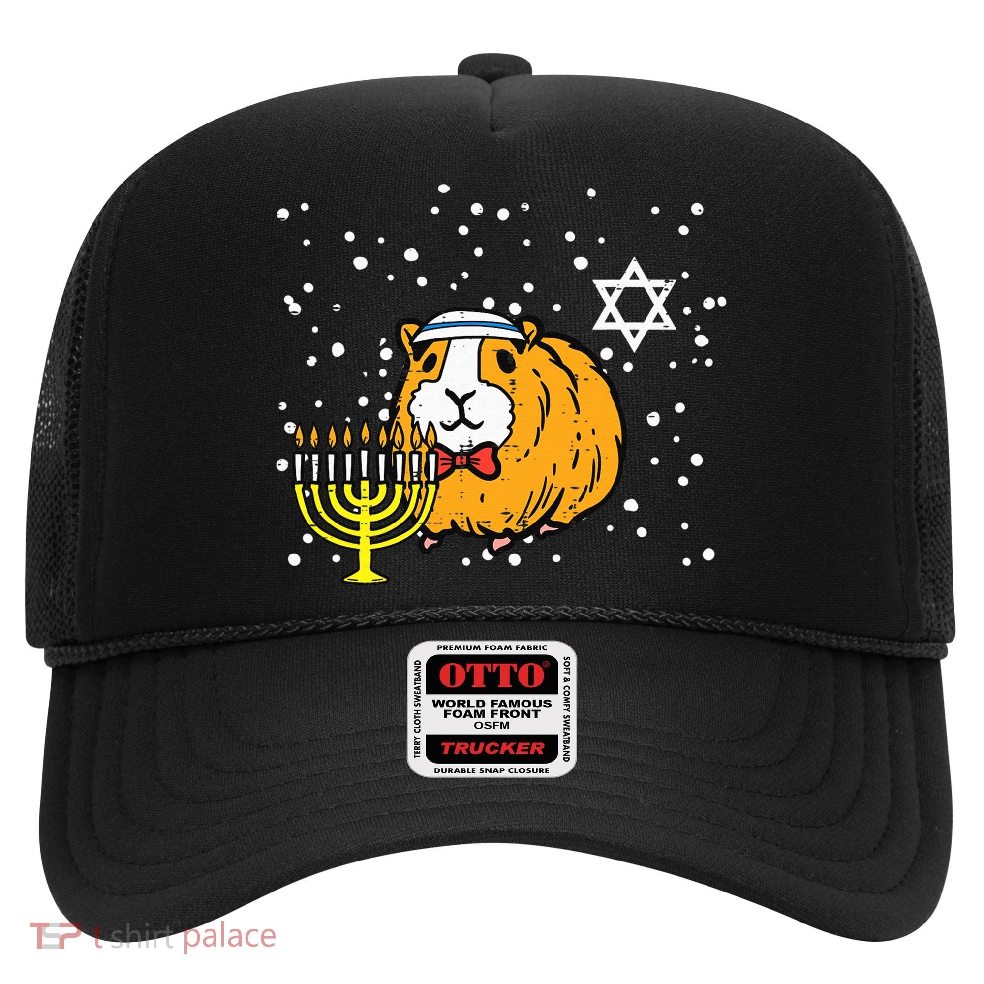 Funny Hanukkah Guinea Pig Chanukah Jewish Hat