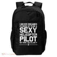 Funny Helicopter Gift Women Cool Sexy Helicopter Pilot Backpack thumb 0