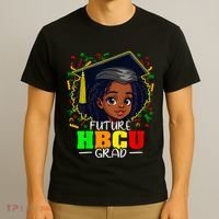 Future Hbcu Grad Black Girl Graduation Hbcu T-Shirt thumb 3