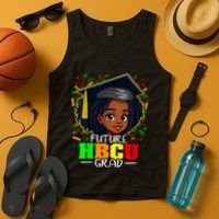 Future Hbcu Grad Black Girl Graduation Hbcu Tank Top thumb 4