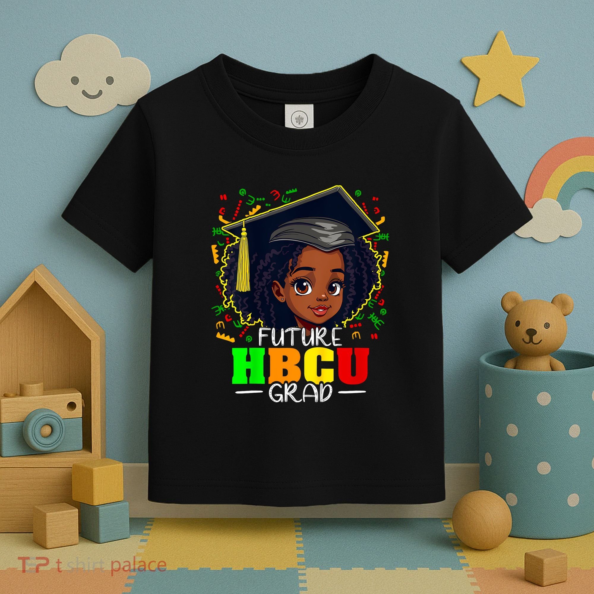 Future Hbcu Grad Black Girl Graduation Hbcu Toddler T-Shirt