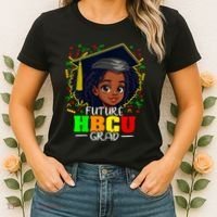 Future Hbcu Grad Black Girl Graduation Hbcu Women's T-Shirt thumb 2
