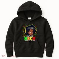 Future Hbcu Grad Black Girl Graduation Hbcu Kids Hoodie thumb 0