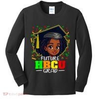 Future Hbcu Grad Black Girl Graduation Hbcu Kids Long Sleeve Shirt thumb 0