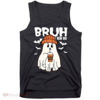 Funny Halloween Ghost Bruh I Mean Boo Tank Top thumb 0