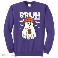Funny Halloween Ghost Bruh I Mean Boo Sweatshirt thumb 0