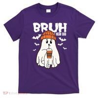 Funny Halloween Ghost Bruh I Mean Boo T-Shirt thumb 0
