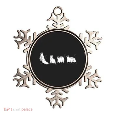 Funny Halloween Ghost Cats Ornament
