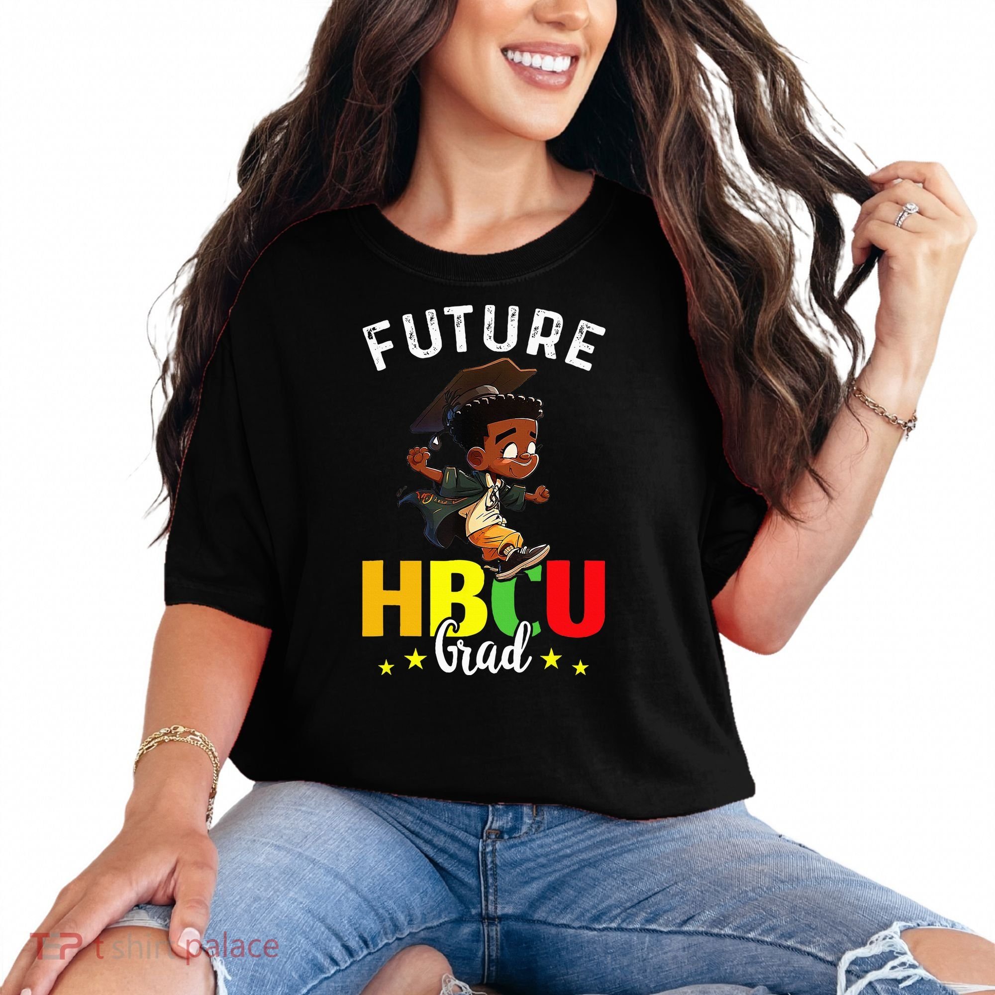 Future HBCU Grad Graduation HBCU Future College Student Comfort Colors T-Shirt