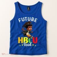 Future HBCU Grad Graduation HBCU Future College Student Tank Top thumb 2