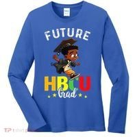 Future HBCU Grad Graduation HBCU Future College Student Women's Long Sleeve Shirt thumb 0