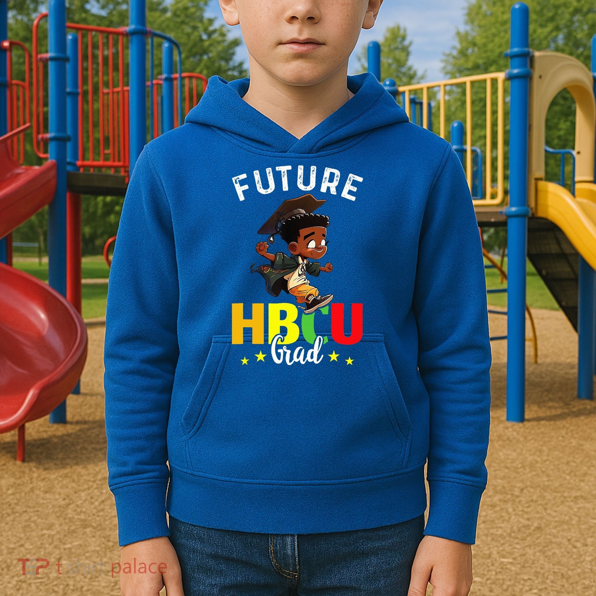 Future HBCU Grad Graduation HBCU Future College Student Kids Hoodie