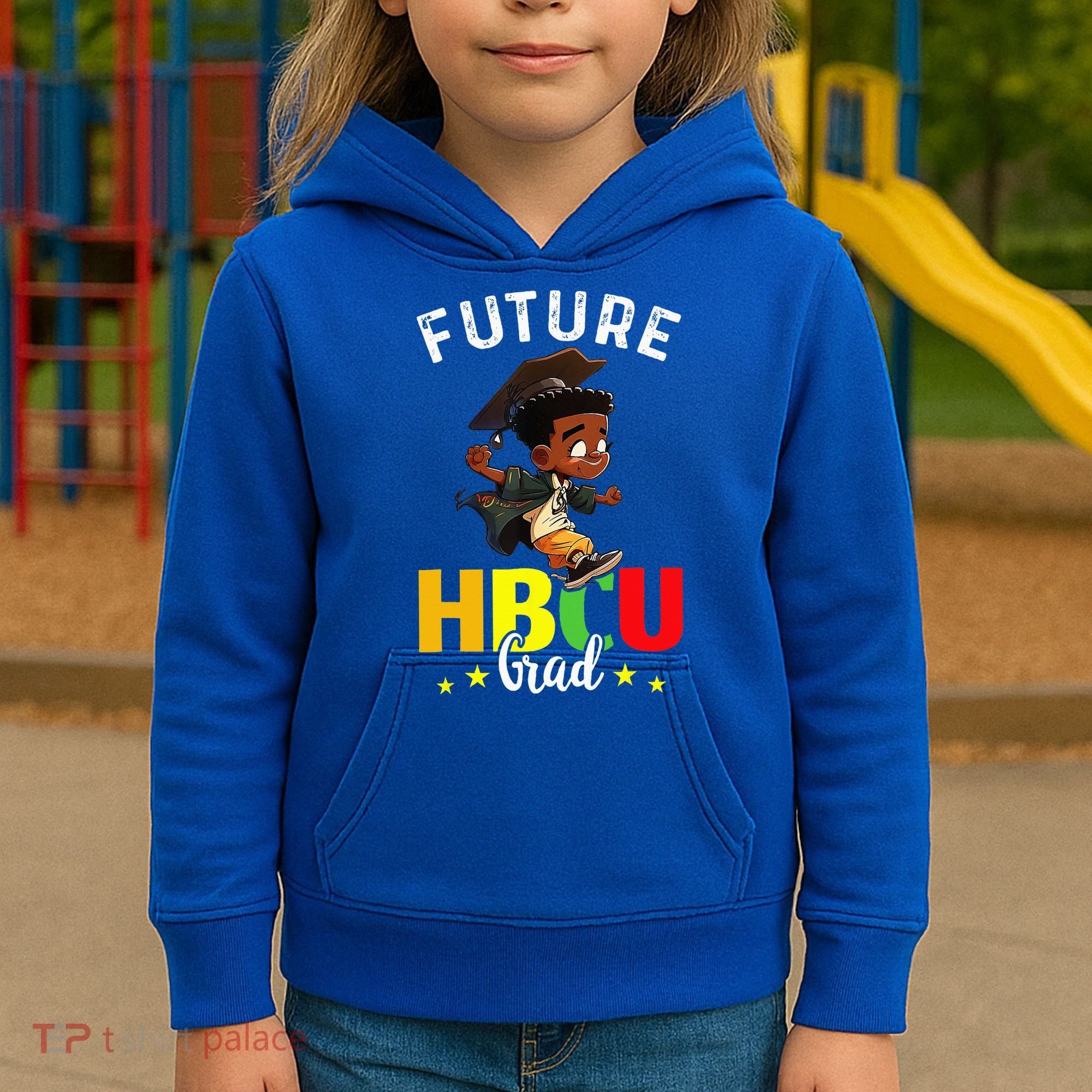 Future HBCU Grad Graduation HBCU Future College Student Kids Hoodie
