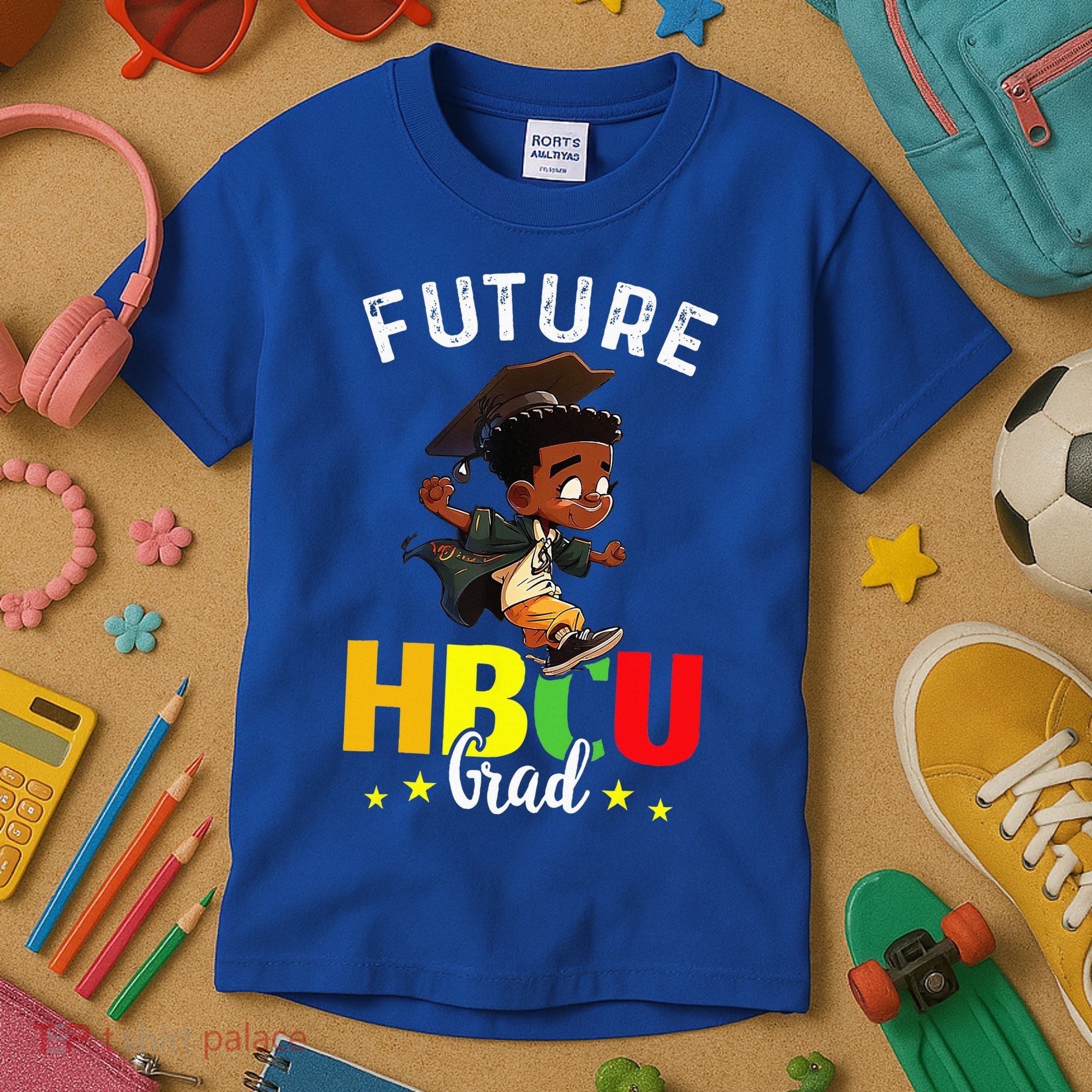 Future HBCU Grad Graduation HBCU Future College Student Kids T-Shirt