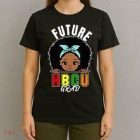 Future HBCU Grad Girl Graduation Historically Black College T-Shirt thumb 4