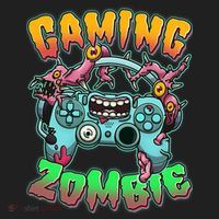 Funny Halloween Gaming Zombie Game Controller Women's Sweatshirt thumb 2