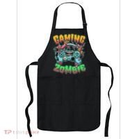 Funny Halloween Gaming Zombie Game Controller Apron thumb 0