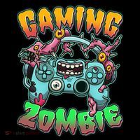 Funny Halloween Gaming Zombie Game Controller Bucket Hat thumb 4