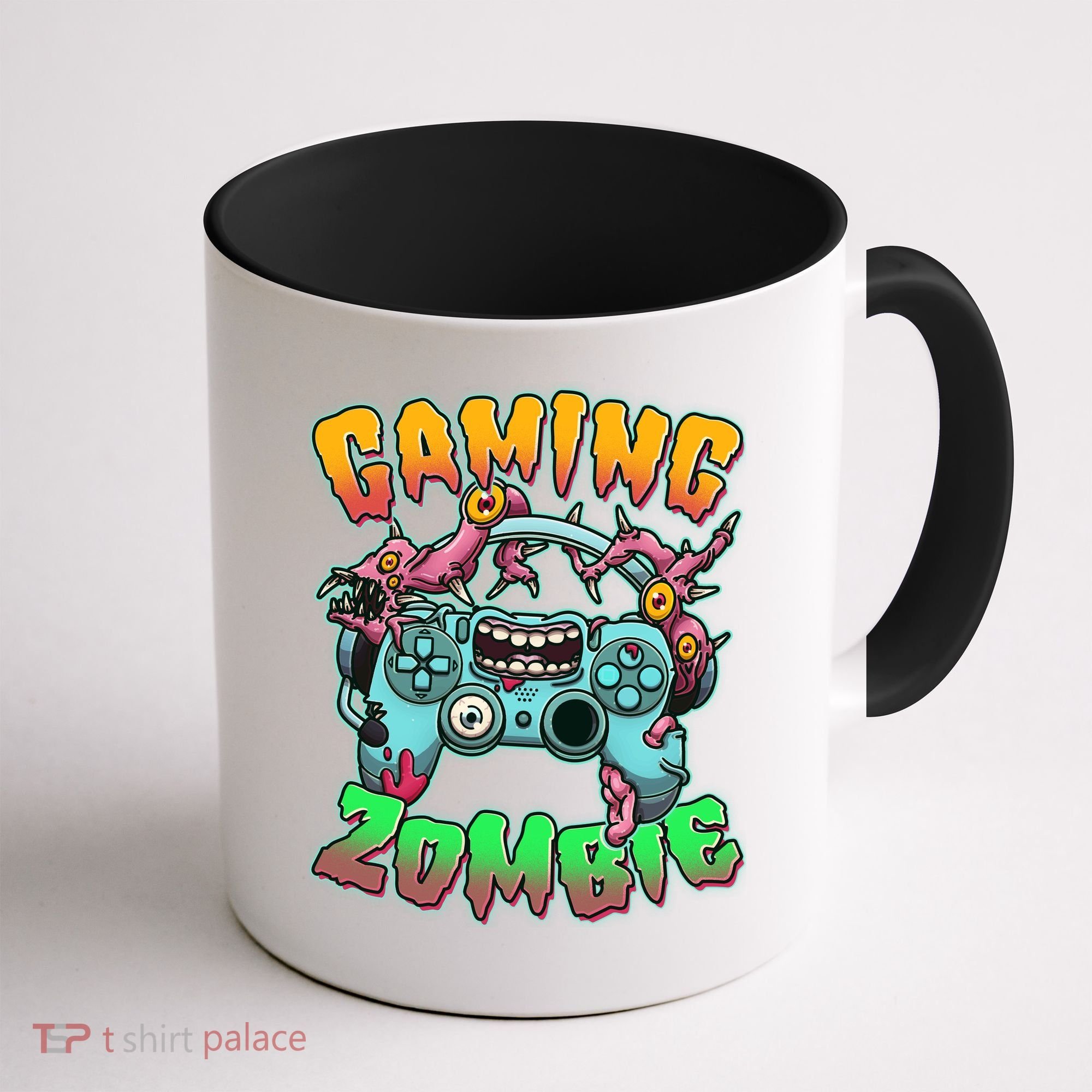 Funny Halloween Gaming Zombie Game Controller Coffee Mug