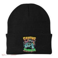 Funny Halloween Gaming Zombie Game Controller Beanie thumb 0