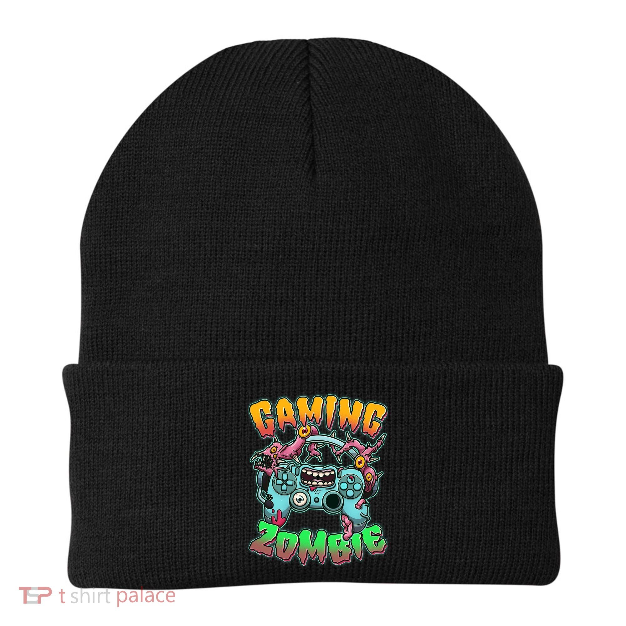 Funny Halloween Gaming Zombie Game Controller Beanie