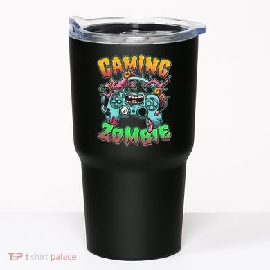 Funny Halloween Gaming Zombie Game Controller Tumbler