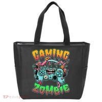 Funny Halloween Gaming Zombie Game Controller Tote Bag thumb 0