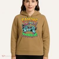 Funny Halloween Gaming Zombie Game Controller Hoodie thumb 5
