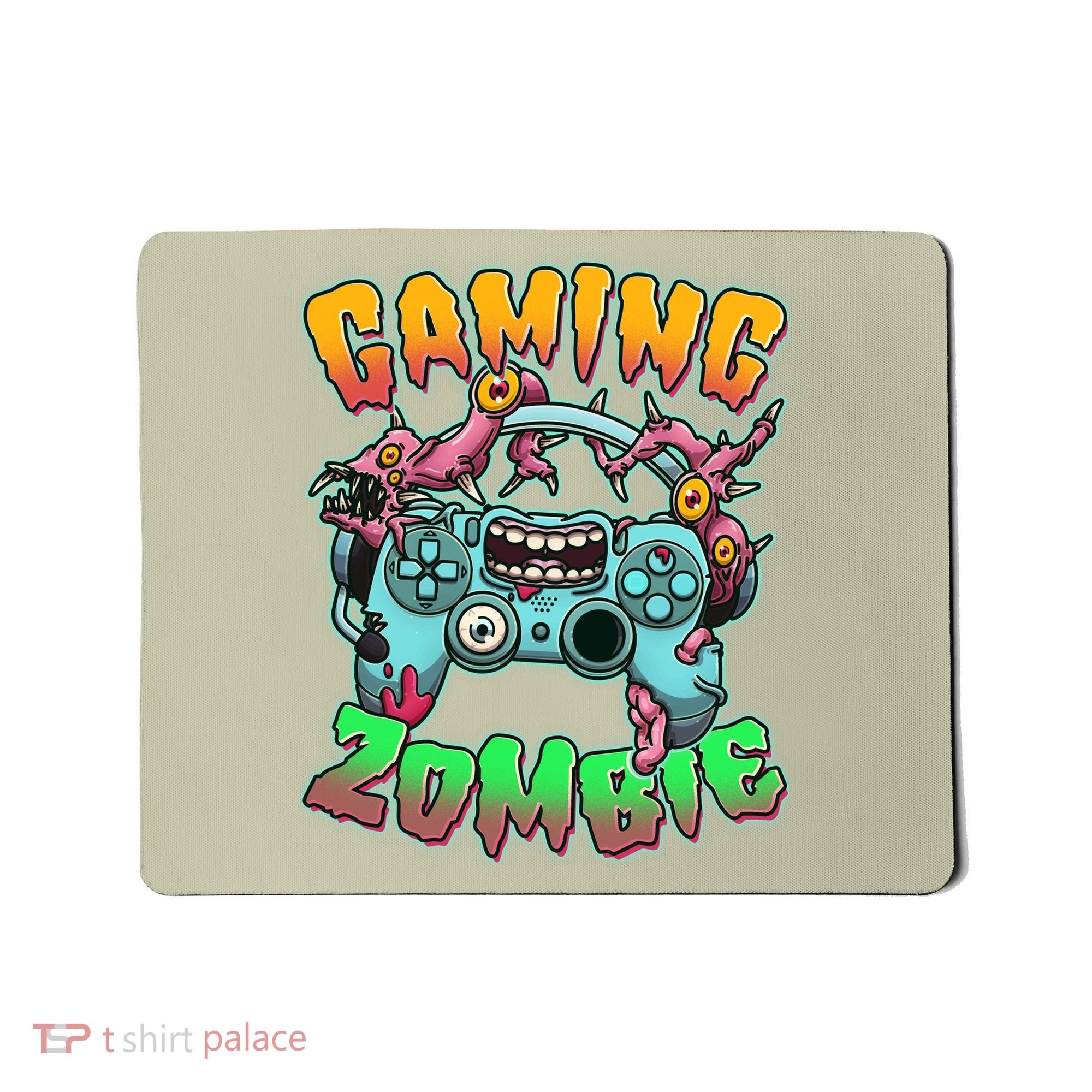 Funny Halloween Gaming Zombie Game Controller Mousepad