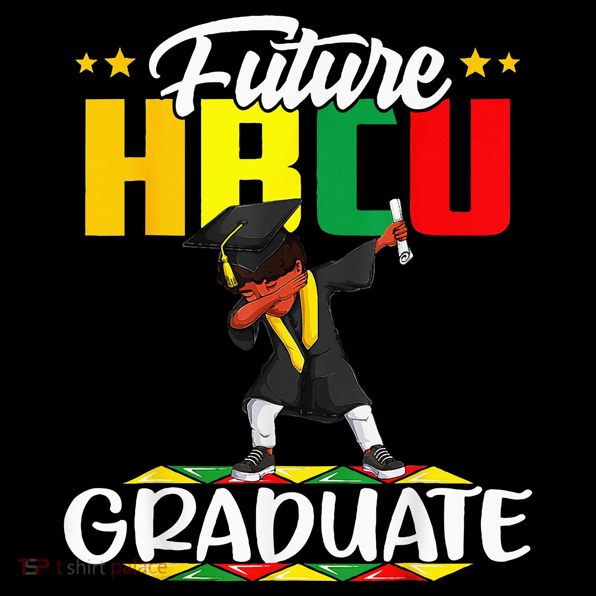 Future HBCU Graduate Afro Black College  Mousepad