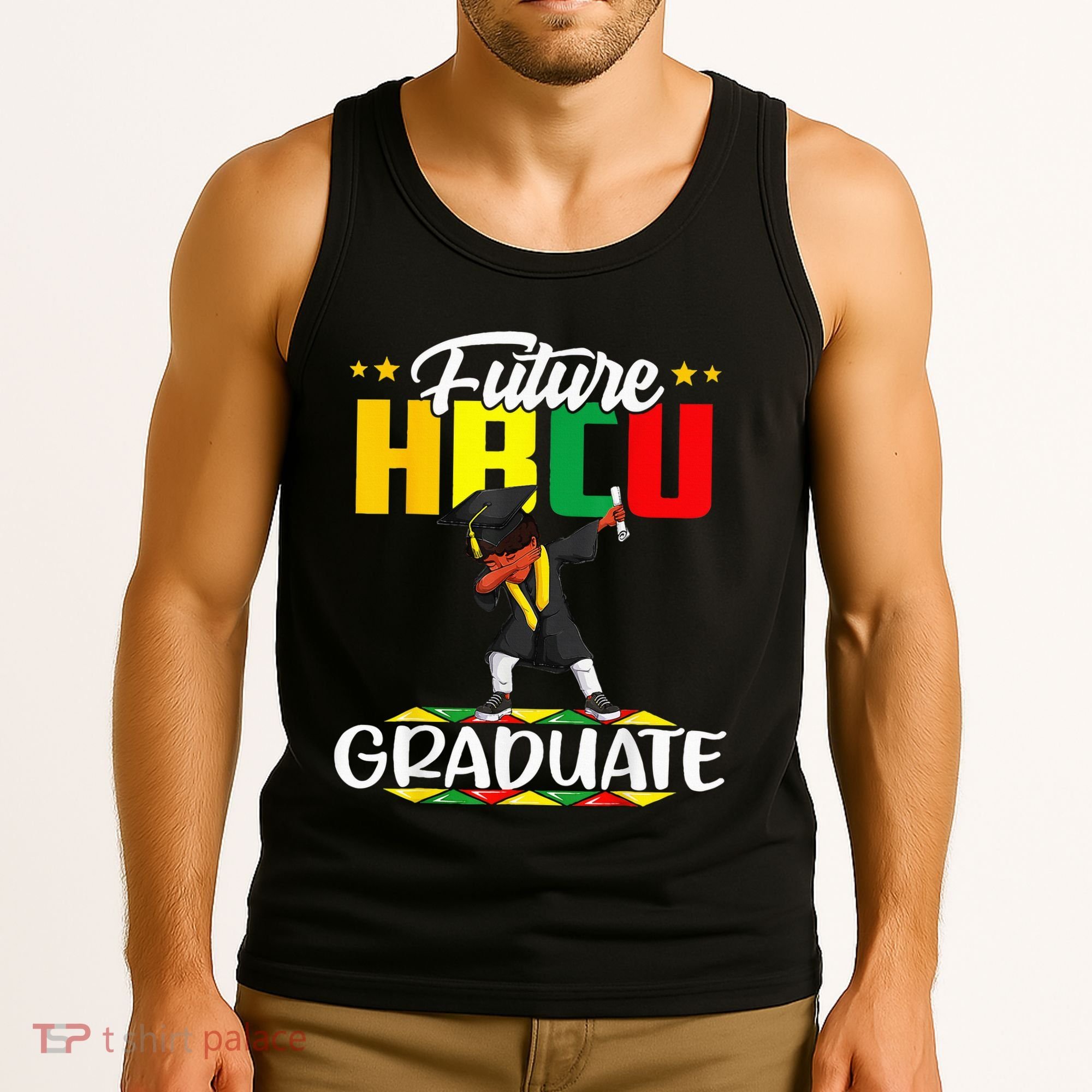 Future HBCU Graduate Afro Black College  Tank Top