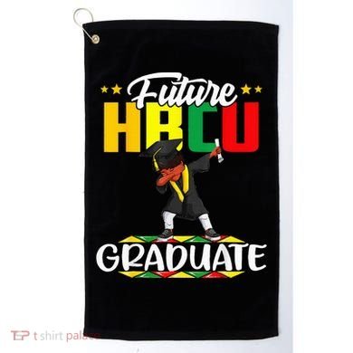 Future HBCU Graduate Afro Black College  Golf Towel