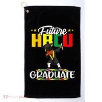 Future HBCU Graduate Afro Black College  Golf Towel thumb 0