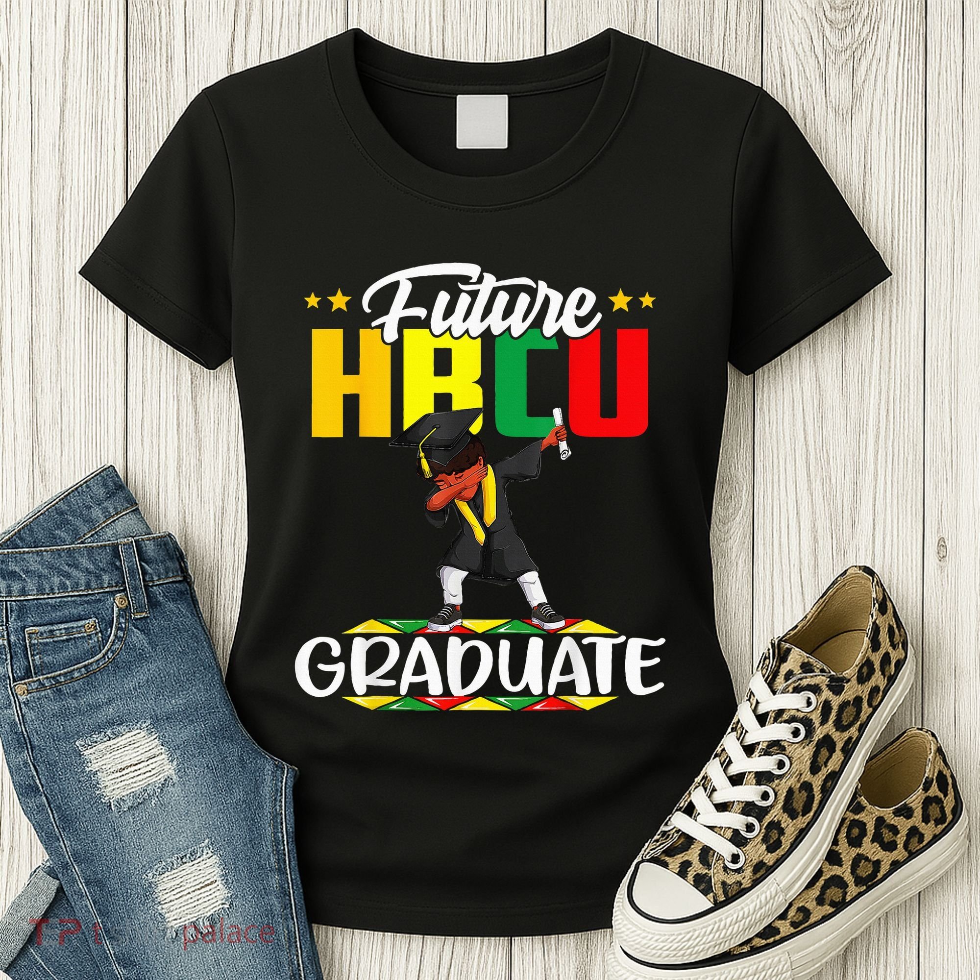 Future HBCU Graduate Afro Black College  Women's T-Shirt